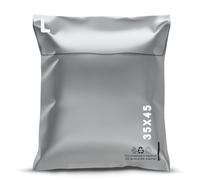 RAGO® Juego de 20 piezas Bolsas de Envío Plástico -L- 35x45 cm Sobres de envío autoadhesivos y opacos I Bolsas de plástico reutilizables para ropa I Embalaje transporte logística