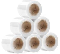 RAGO® Juego de 6 láminas elásticas para Muebles, 130 m, 6 x 210 g,Papel film I Rollos de Plastico para Embalar I Plastico Embalaje I Película de muebles (23 x 21 x 8 cm), 130 m de Longitud