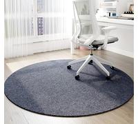 RAGOPILEN Alfombra, Tapete Redondo for Silla, 8 Estilos, Multicolor, Varios tamaños(1,80cm)