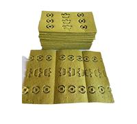 RAGOPILEN Papel Moneda Chino Joss, Papel Joss Chino, Dinero del Ancestro, Dinero del Infierno, Perforado, 9 Agujeros, 11,2 x 13 Pulgadas, Paquete de 150