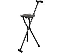 RAGOPILEN Silla Plegable, Silla Muleta Negra 23x90cm