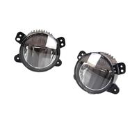 RAGPUKMUAN Faro Antiniebla Para Jeep Para Wrangler JL/4xe Willys Sahara Rubicon 2018-2024 Un Juego Luces Antiniebla LED Blancas Para Parachoques Delantero Adecuadas(White)