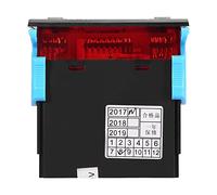 Raguso Controlador Diferencial de Temperatura Pt1000 Sensor de Temperatura 12 × 9 × 7 Calentador de Agua Solar Controlador de Temperatura Termostato con Sensor Pantalla Digital, Raguso71wqmrt9vn