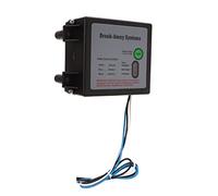 Raguso Kit de Separación de Frenos Eléctricos para Remolque, de Separación de Prueba LED Premium para Seguridad del Vehículo, Universal, Negro