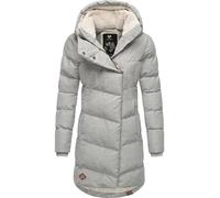 Ragwear Abrigo de invierno impermeable para mujer, abrigo acolchado cálido, largo con capucha Pavla Intl XS-6XL, M