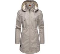 Ragwear Abrigo funcional 'Dakkota II' beige oscuro / negro XS beige oscuro / negro