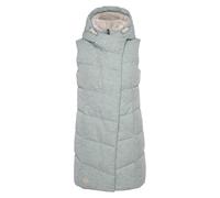 Ragwear Chaleco 'Pavla' gris claro / blanco moteado L EUR
