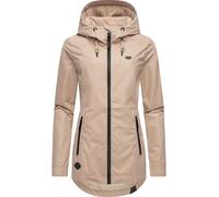 Ragwear Chaqueta de entretiempo 'Zuzka' beige / negro 5XL beige / negro