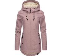 Ragwear Chaqueta de entretiempo 'Zuzka' malva / negro XXXL malva / negro