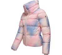 Ragwear Chaqueta de invierno 'Lunis' beige moteado / azul claro / rojo pastel M beige moteado / azul claro / rojo pastel