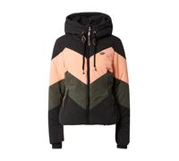 Ragwear Chaqueta de invierno 'Novva' caqui / melocotón / negro S EUR