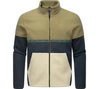 Ragwear Chaqueta polar 'Lonndy' marino / oliva / caña / pino / verde pastel XXL marino / oliva / caña / pino / verde pastel