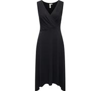 Ragwear Fidda YOUMODO - Vestido de verano para mujer, asimétrico, diseño cruzado, tallas XS-XXL, Negro , XXL