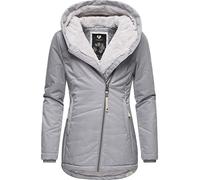 Ragwear Gordon Intl - Chaqueta de invierno para mujer con costuras decorativas y capucha acogedora Gordon Intl XS-XXL, gris ceniza 22, M