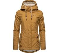 Ragwear Monade Chaqueta de Invierno para Mujer con Capucha Camel22 S