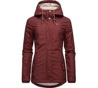 Ragwear Monade Chaqueta de Invierno para Mujer con Capucha Terracota22 L