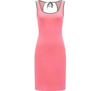 Ragwear Montyca Short YOUMODO XS-XXL - Vestido de verano para mujer, largo hasta la rodilla, con acanalado fino, Rosa., XS