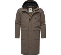 Ragwear Mr Them Long YOUMODO S-3XL - Abrigo de invierno para hombre (impermeable, con capucha), moca, L