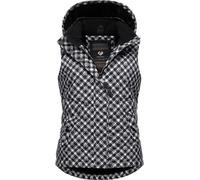 Ragwear Mujer Acolchado Chaleco Exterior Capucha Desmontable Caliente