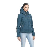 Ragwear Novva - Chaqueta de invierno para mujer con capucha, impermeable, gris oscuro, M