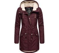 Ragwear Parca de invierno 'Elsie' rojo vino M EUR