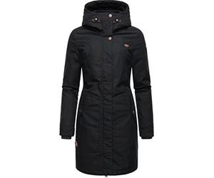 Ragwear - Parka de invierno cálido para mujer Jannisa Intl XS-6XL, Negro , M