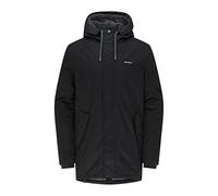 Ragwear Parka de invierno para hombre MR SMITH, gris oscuro, S