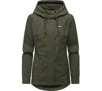 Ragwear Plus Chaqueta funcional 'Alvena' verde oscuro XS EUR