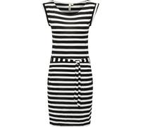 Ragwear Vestido de tubo negro / blanco 38 negro / blanco