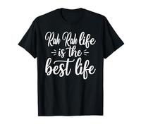 Rah Rah Life is The Best Life For Cute Grandma Mothers Day Camiseta