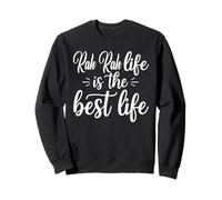 Rah Rah Life is The Best Life For Cute Grandma Mothers Day Sudadera