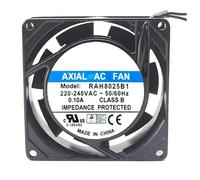 RAH8025B1 220V 240V 0.10A cabinet ball cooling fan 80x80x25MM 2-wire