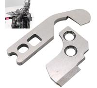 Raheem 1 juego de cuchillos superior e inferior para máquinas de coser overlock 788013009 y 788011007 para E-lna 664 W6 (454D N444) Overlock máquina de coser accesorios para Janome, Privileg, Elna