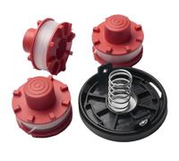 Raheem 3405096 - Carretes de repuesto compatibles con Einhell GE-CT 36/30Li E para cortabordes Einhell (3 bobinas de repuesto, 1 tapa de bobina, 1 resorte)