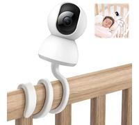 Raheem Soporte para monitor de bebé para cámara Tapo/Pan/Tilt C200/C210/C211/C212/C220/C225 Soporte para cámara de seguridad flexible WiFi cámara IP para habitación infantil cuna para bebé protectores