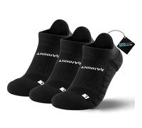 Rahhint Coolmax Lycra 3 Pares Calcetines Tobilleros Hombre Calcetines Compresion Running Antiampollas, Evacuación de la Humedad, Tamaño 31-51
