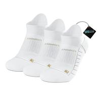 Rahhint Coolmax Lycra 3 Pares Calcetines Tobilleros Hombre Calcetines Compresion Running Antiampollas, Evacuación de la Humedad, Tamaño 31-51