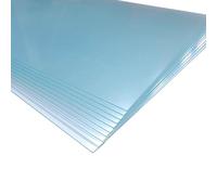 Rahmendesign24 Juego de 5 placas de cristal acrílico de 1 mm, 50 x 70 cm, cristal sintético de poliestireno