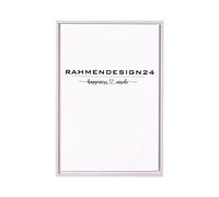 Rahmendesign24 Oslo - Marco de sombra para cuadros y lienzos, 100 x 100 cm, color blanco mate