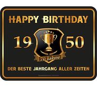 RAHMENLOS Señal metálica, Negro, 17 x 22