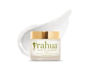 RAHUA Permiso de tratamiento Luz 2 Fl oz, Protectante de calor anti-frizz sin peso para cabello lustroso saludable, humectante de cabello natural que fortalece y suaviza el cabello.