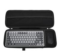 RAIACE Estuche de viaje rígido para Logitech MX Mechanical Mini Wireless Illuminated Keyboard y Anywhere 3 Compact Mouse. (sólo se vende la funda).