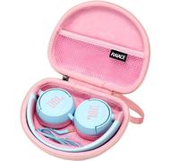 RAIACE Estuche rígido de Almacenamiento Compatible con Auriculares supraurales para niños JBL Jr310. (Solo Estuche) Rosa