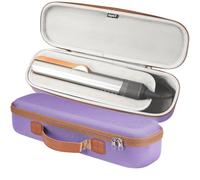 RAIACE Estuche rígido de Almacenamiento Compatible con la Bolsa de Viaje para el alisador Dyson Airstrait. (Solo Estuche)-Púrpura