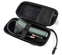 RAIACE Maletín de almacenamiento rígido compatible con el mini compresor de aire eléctrico para hogar y jardín de Bosch, bolsa de transporte protectora para viajes. - Negro