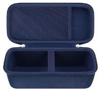 RAIALL Funda protectora rígida para altavoz de golf MiLESEEY GeneSonic Pro, telémetro GPS, bolsa de viaje de mano, bolsillo de malla para cable USB y mosquetón, azul