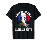 Raíces argelinas cultivadas en Francia Argelia Patrimonio Camiseta