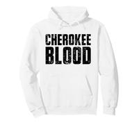 Raíces de Sangre Cherokee para pueblos indígenas Americanos Orgullosos Sudadera con Capucha