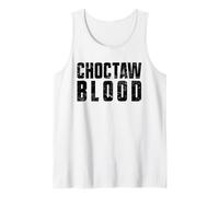 Raíces de Sangre de Choctaw para los Orgullosos pueblos nativos Americanos Camiseta sin Mangas