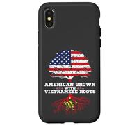 Raíces de Vietnam Regalo de raíces vietnamitas cultivadas estadounidenses Viet NAM Carcasa para iPhone X/XS